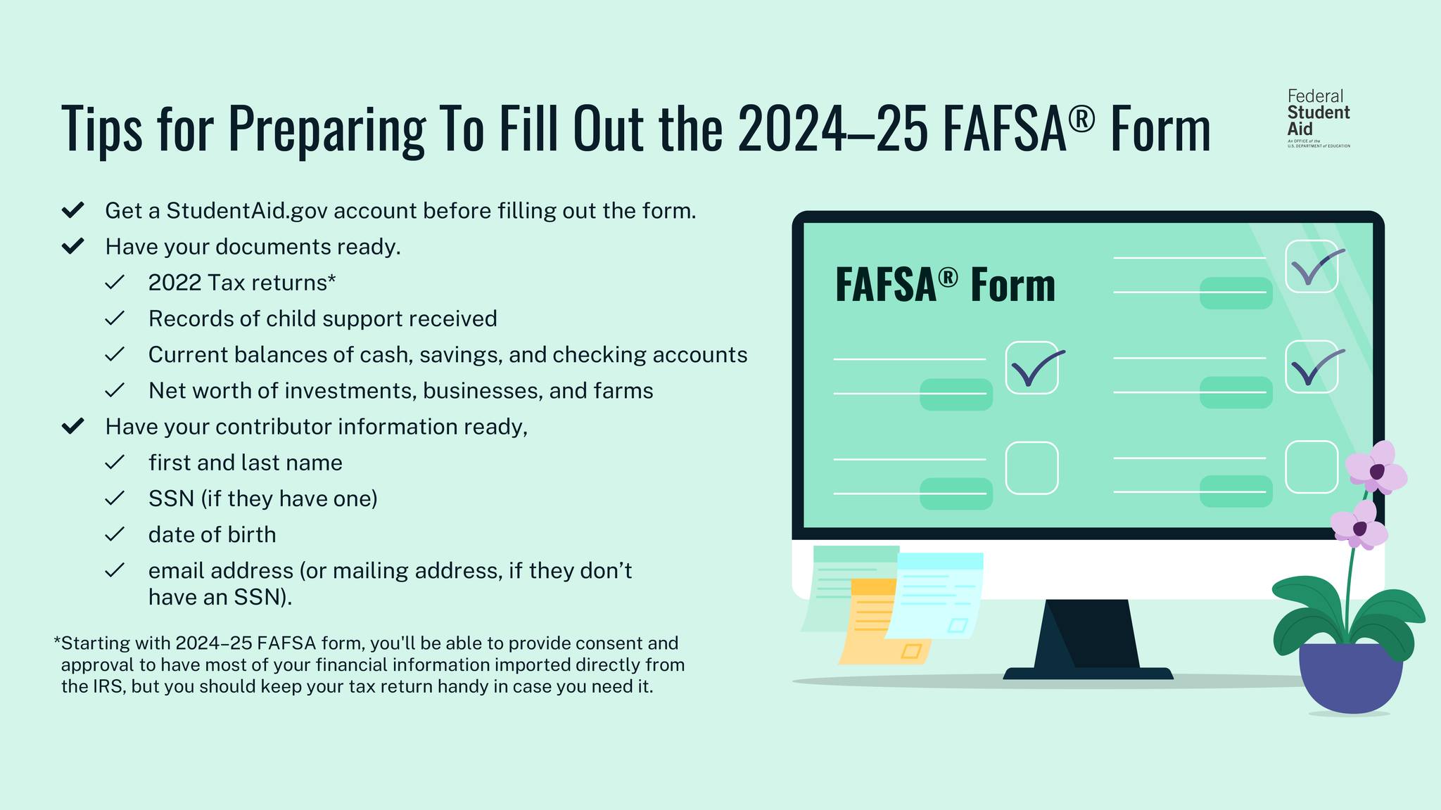 How to invite contributors to FAFSA