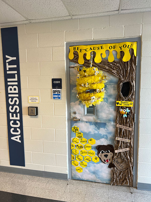 Door decorating - Accessibility Services