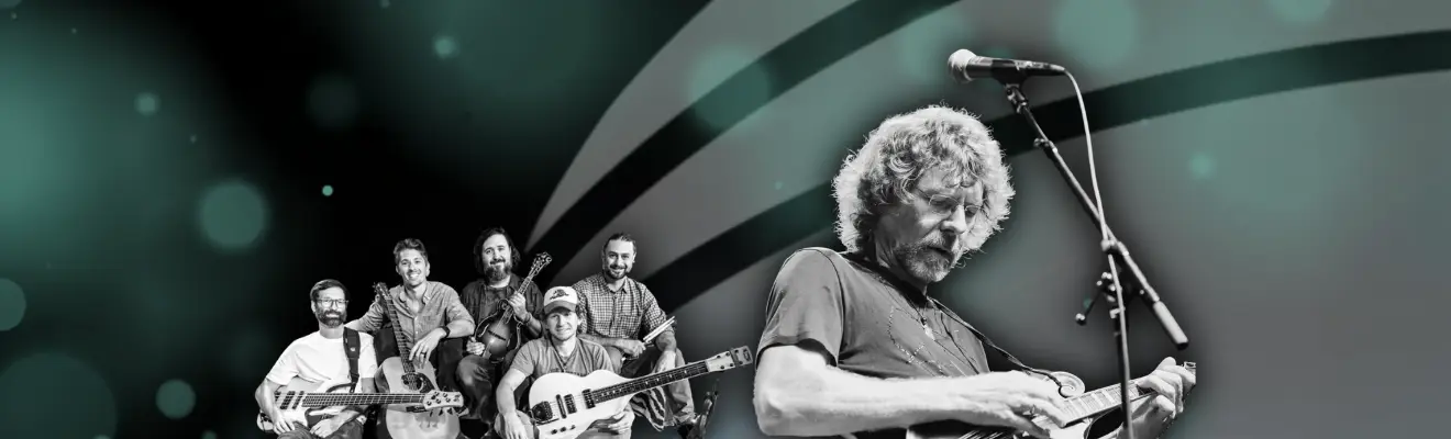 banner showing sam bush and fireside collective