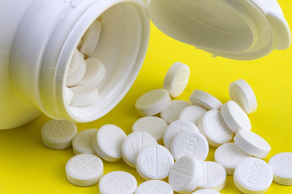 Pills in a bottle