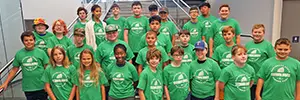 group of campers