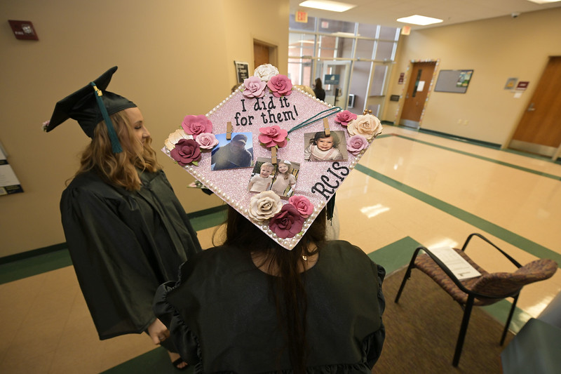 Decorated grad cap