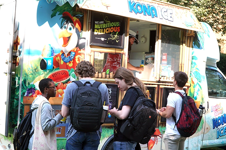 Kona ice truck