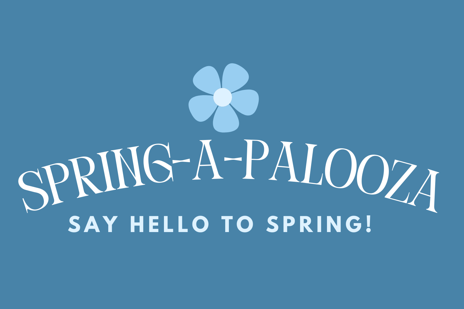 Spring-A-Palooza graphic